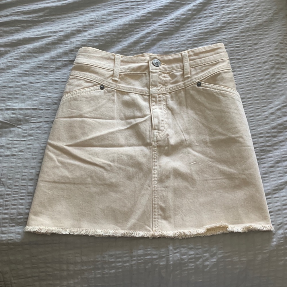 Denim skirt